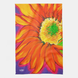 "Sun-Ray Sun-Flower" keukenhanddoek