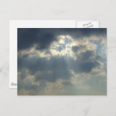 Sun Rays Briefkaart (Voorkant / Achterkant)