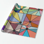 Sun Rays Cadeaupapier (Uitgerold)