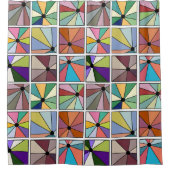 Sun Rays Douchegordijn (Voorkant)