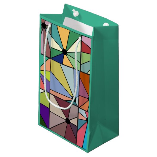 Sun Rays Klein Cadeauzakje (Voorkant Gekanteld)