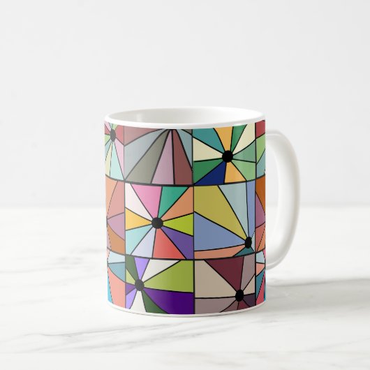 Sun Rays Koffiemok (Voorkant rechts)