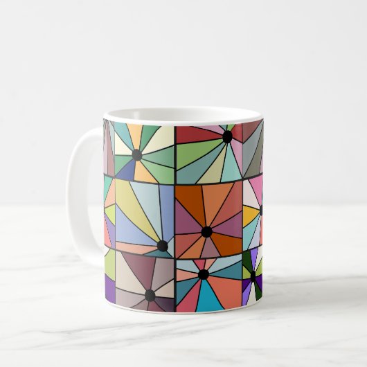 Sun Rays Koffiemok (Voorkant links)