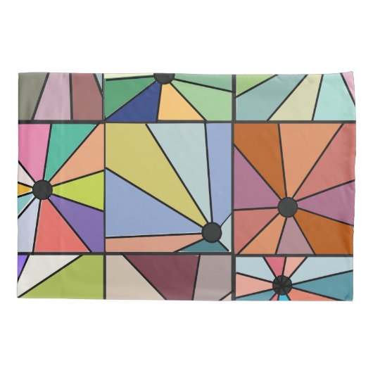 Sun Rays Kussensloop (Achterkant)