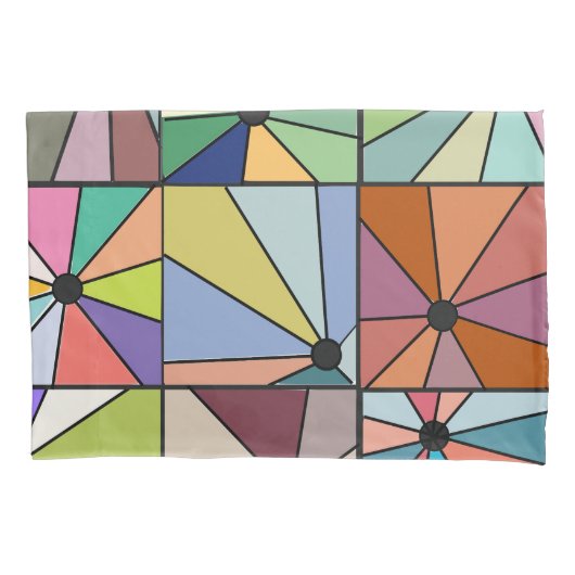 Sun Rays Kussensloop (Voorkant)