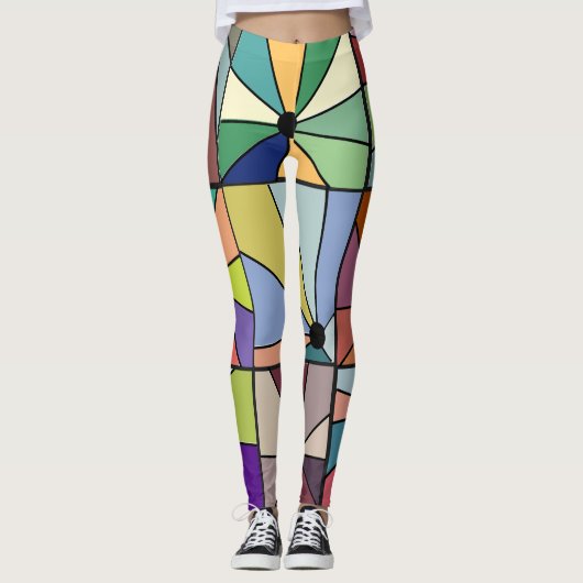 Sun Rays Leggings (Voorkant)