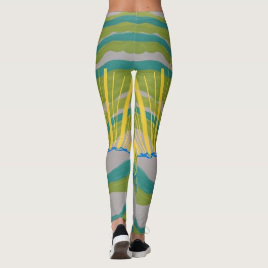 Sun Rays Leggings (Achterkant)