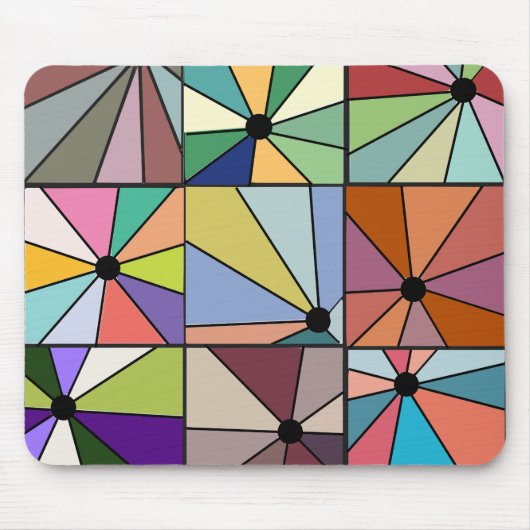 Sun Rays Muismat (Voorkant)