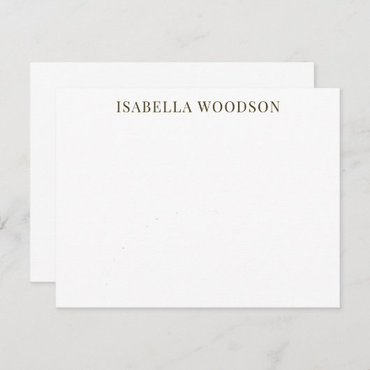 Sun Rays Name Note Kaart Notitiekaartje (Voorkant / Achterkant)