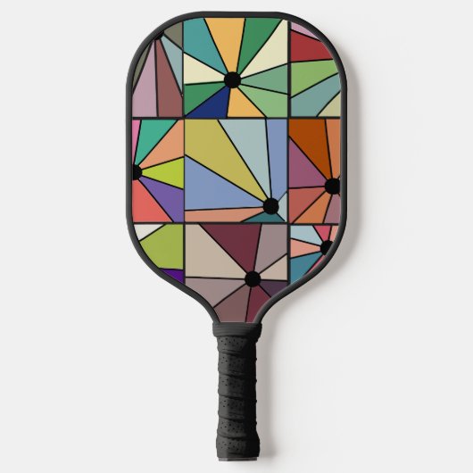 Sun Rays Pickleball Paddle (Voorkant)