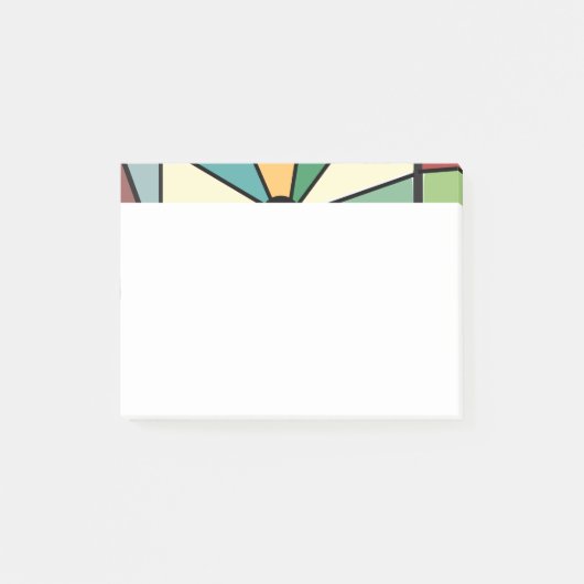 Sun Rays Post-it® Notes (Voorkant)