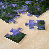 Sun Rays Shine op Wildbloemen op Dog Mountain Legpuzzel (Zijkant)