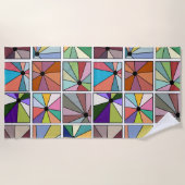 Sun Rays Strandlaken (Voorkant)