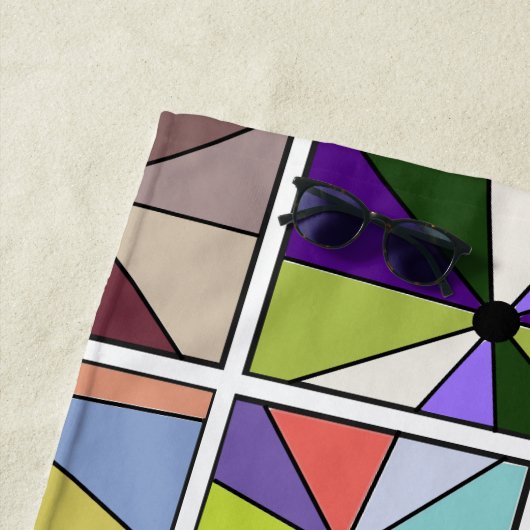 Sun Rays Strandlaken (In situ)