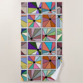 Sun Rays Strandlaken (Voorkant)