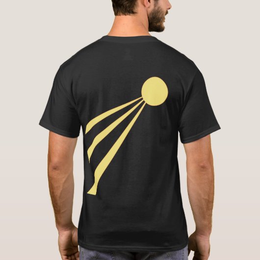 Sun Rays T-shirt (Achterkant)