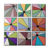 Sun Rays Tegeltje (Voorkant)