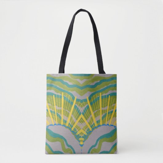 Sun Rays Tote Bag (Voorkant)