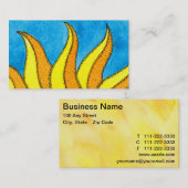 Sun Rays Visitekaartje (Voorkant / Achterkant)