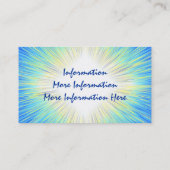 Sun Rays Visitekaartjes (Achterkant)