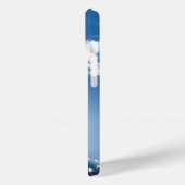 Sun Rays Wall Art Blue Sky Minimalist Clouds Case-Mate iPhone Case (Achterkant / Links)