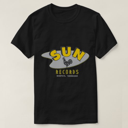 Sun Records Boomerang T-Shirt (Design voorkant)