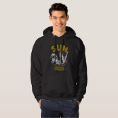 Sun Records Rockabilly Rooster Hoodie (Voorkant volledig)