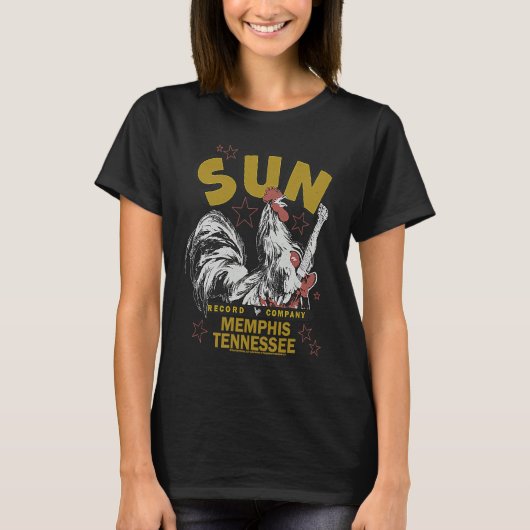 Sun Records Rockabilly Rooster T-shirt (Voorkant)