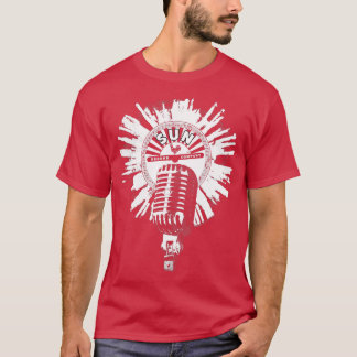 Sun Records White Splatter Microphone T-shirt