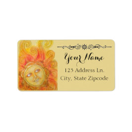 Sun Return-adreslabel Etiket