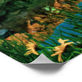 Sun Ridge Lake Reflection // Wilde Flowers Poster (Hoek)