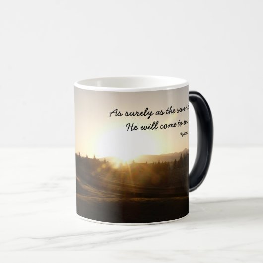 Sun Rise Magische Mok (Voorkant rechts)