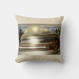 Sun Rise on the Desert Southwestern Abstract Art Kussen