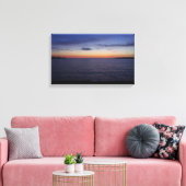 Sun Rise op Calcite Canvas Afdruk (Insitu (Woonkamer))