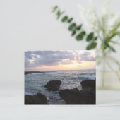 Sun Rise op de Riviera Maya Briefkaart (Staand voorkant)