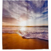 Sun Rise Scene Shower Curtain Douchegordijn (Voorkant)