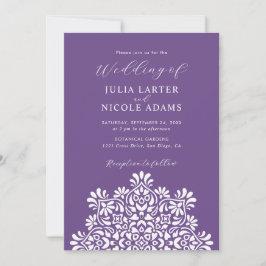 Sun Rising Boho Rustic Floral Mandala Wedding Kaart