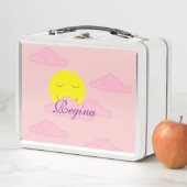 Sun Rising in Hazy, Pink Sky II: (In situ)