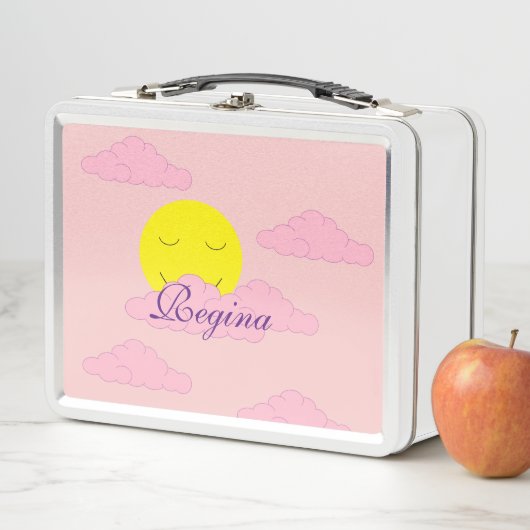 Sun Rising in Hazy, Pink Sky II: (In situ)