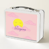 Sun Rising in Hazy, Pink Sky II: (Achterkant)