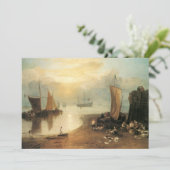 Sun Rising through Vapor door Joseph Turner Kaart (Staand voorkant)