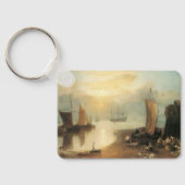 Sun Rising through Vapor door Joseph Turner Sleutelhanger (Achterkant)