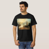 Sun Rising through Vapor door Joseph Turner T-shirt (Voorkant volledig)
