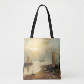 Sun Rising through Vapor door Joseph Turner Tote Bag (Voorkant)
