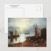 Sun Rising Through Vapor Fishermen, J.M.W. Turner Briefkaart (Voorkant / Achterkant)
