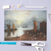 Sun Rising Through Vapor Fishermen, J.M.W. Turner Tissuepapier (Craft)