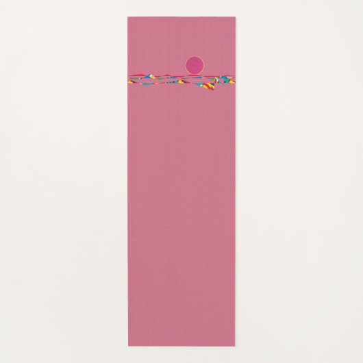 Sun rising yogamat (Voorkant)