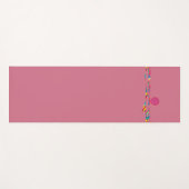 Sun rising yogamat (Voorkant (horizontaal))