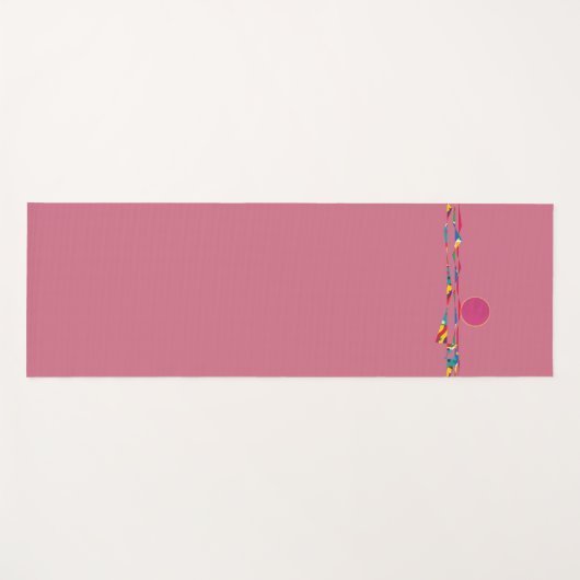 Sun rising yogamat (Voorkant (horizontaal))