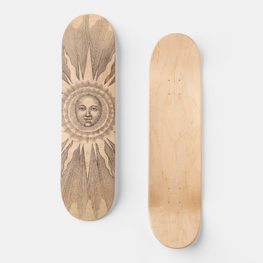 Sun | Robert Fludd | Persoonlijk Skateboard (Voorkant)